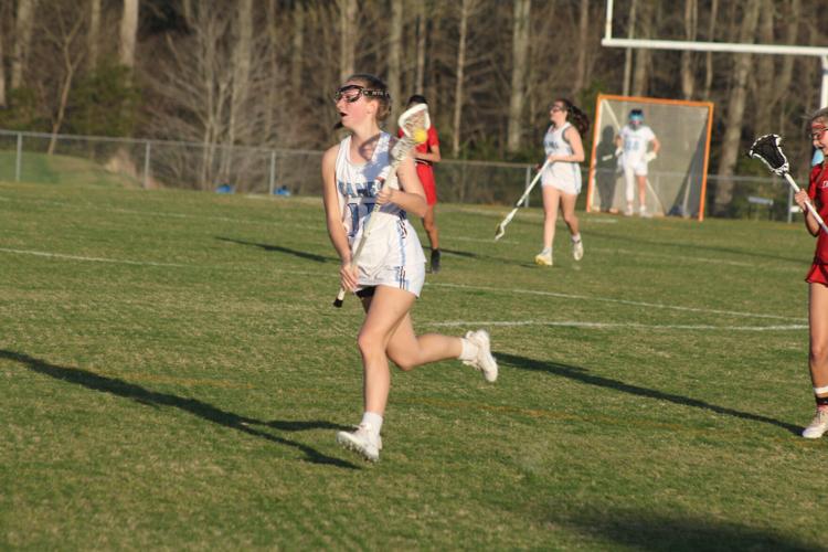 Huntingtown girls lacrosse pulls away from Chopticon High School