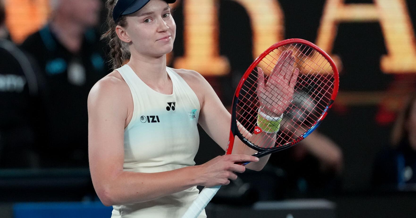 Elena Rybakina wins Australian Open by beating No . 1 Aryna Sabalenka for her 2nd Grand Slam title