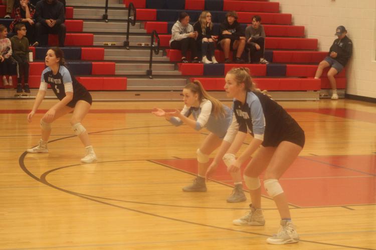 Northern volleyball sweeps Huntingtown High School