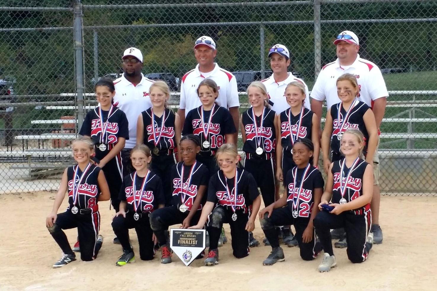 Northern Calvert Fury 10U softball takes second in Fall Brawl Briefs