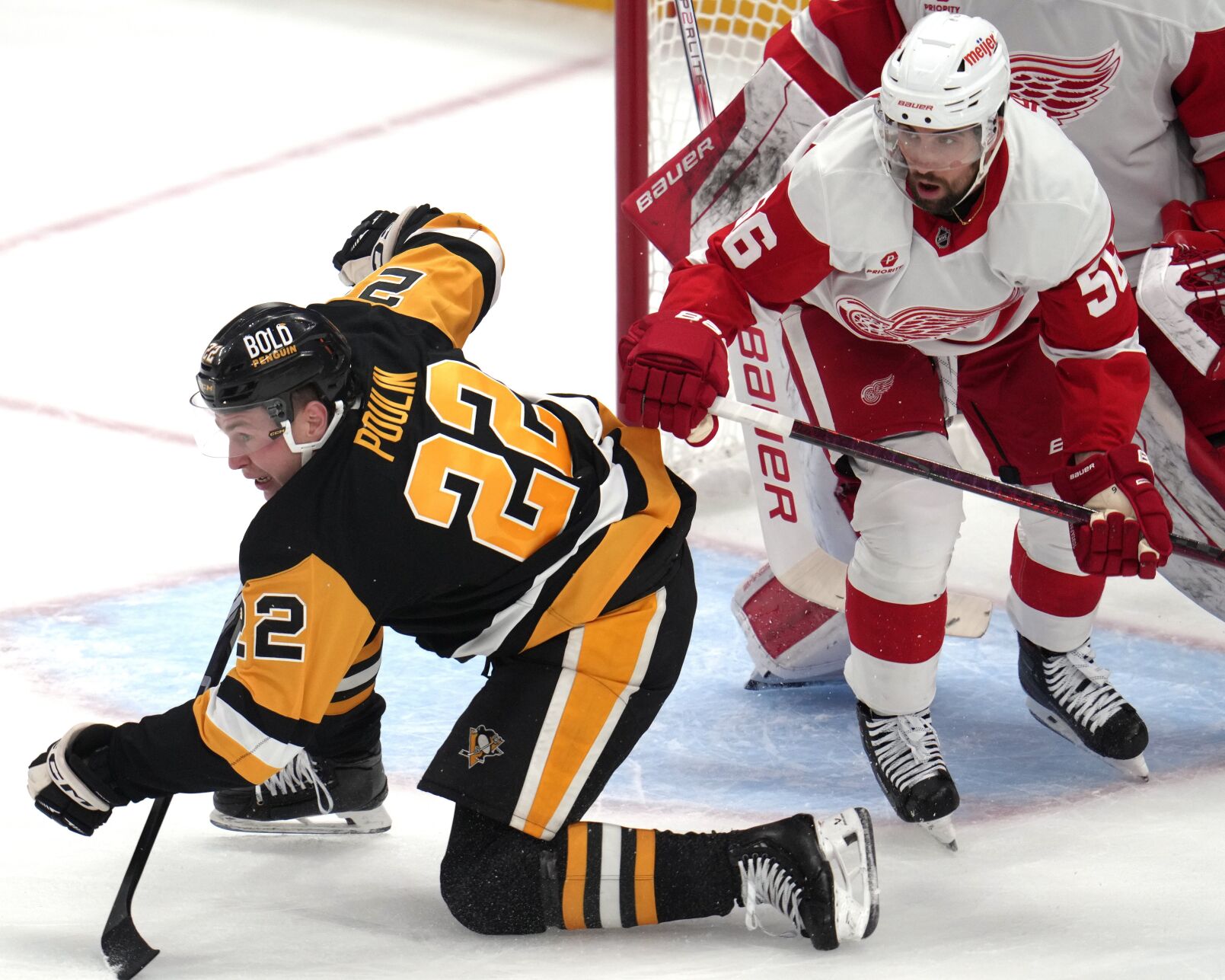 Edvinsson's OT Winner Powers Red Wings Past Penguins 3-2 | Sports ...