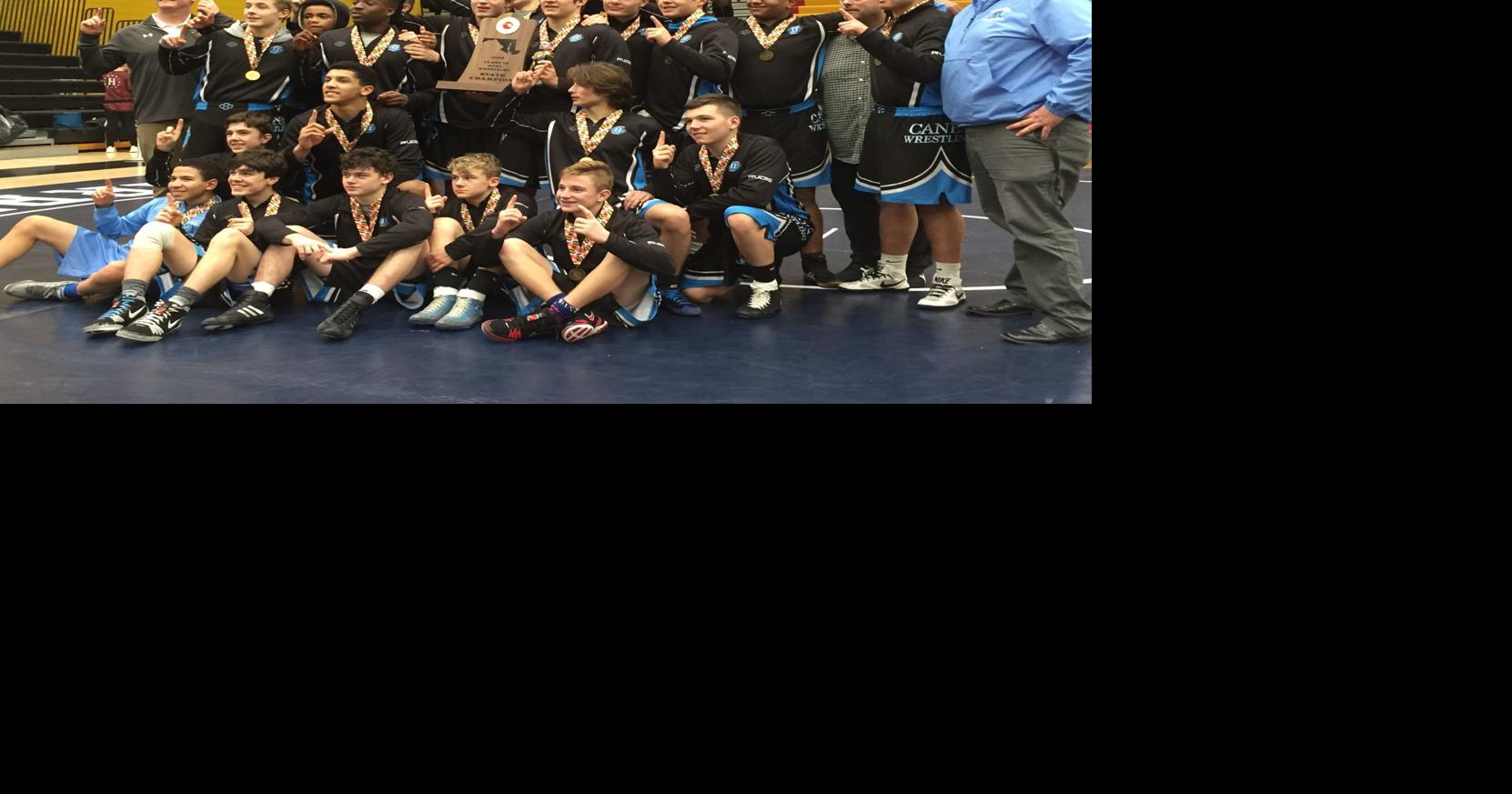 Huntingtown wrestling claims 3A state duals title Spotlight