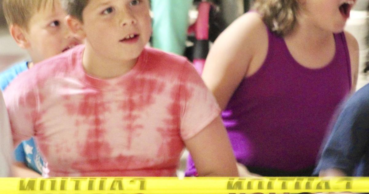 Park Hall elementary students learn about teamwork with lasers Local