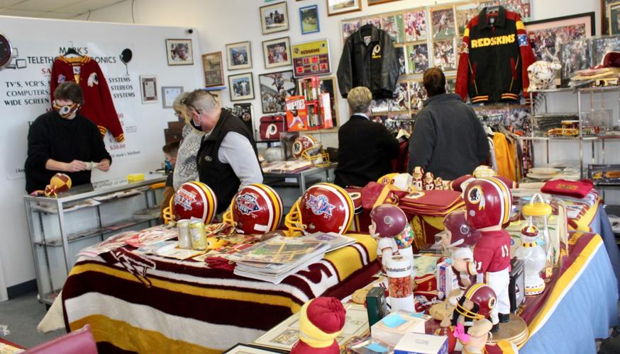 Team merchandise on display at local store, Local News