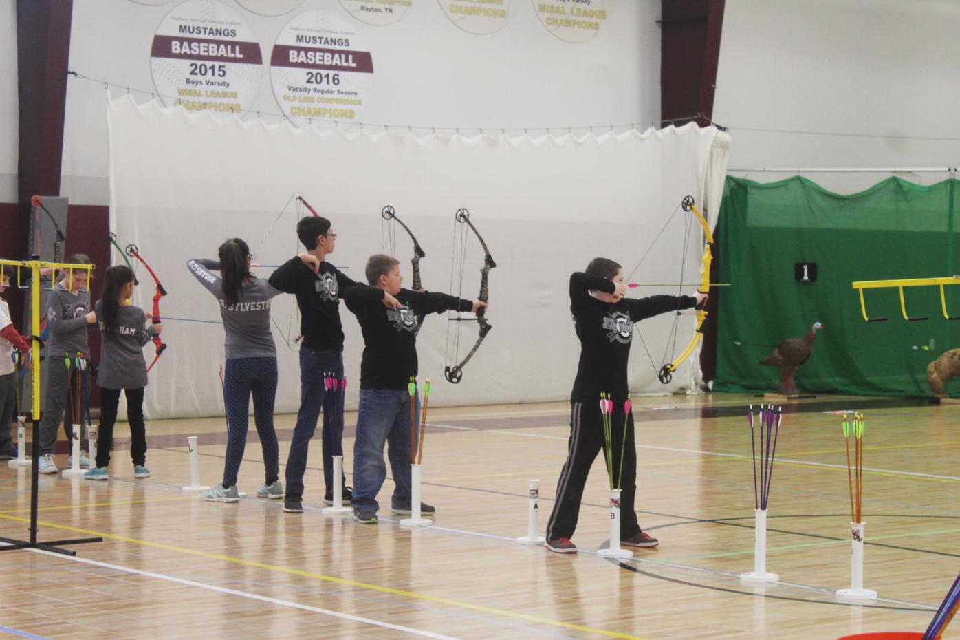 Southern Maryland Christian Academy hosted Maryland 400 archery