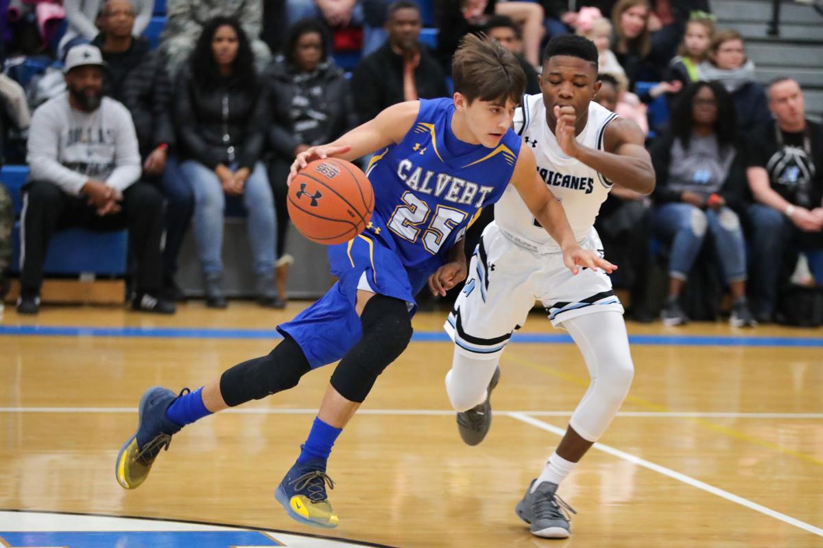 Different Faces Stepping To Front For Calvert Boys Basketball Team