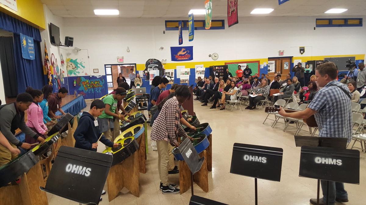 New arts integration pilot program announced at Oxon Hill Middle School