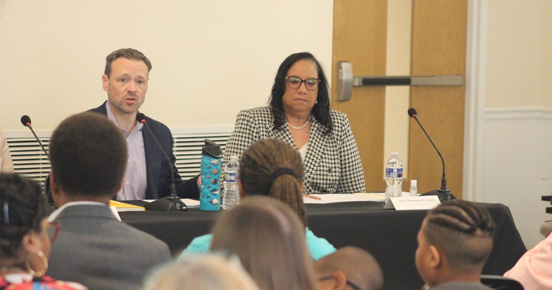 Coates hosts town hall on development, charter - Vimarsana News