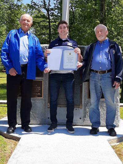 Sons of American Legion present scholarship