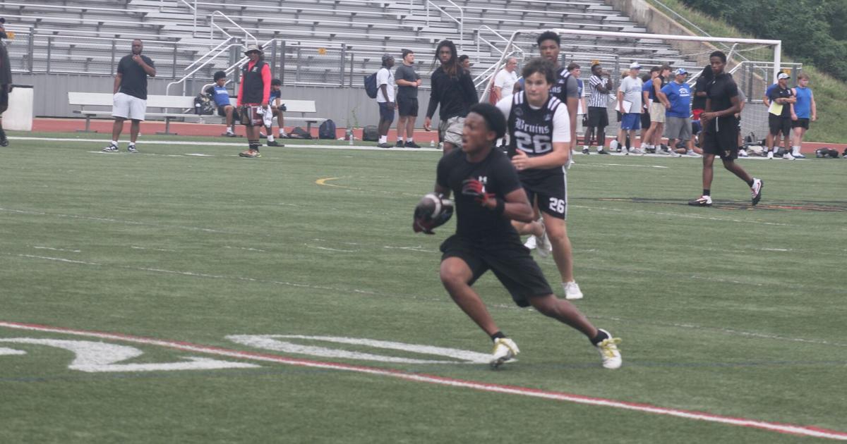 Panthers' Walker hosts football camp in Charles County