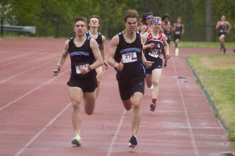 Huntingtown, Northern track teams clash at St. Charles High School