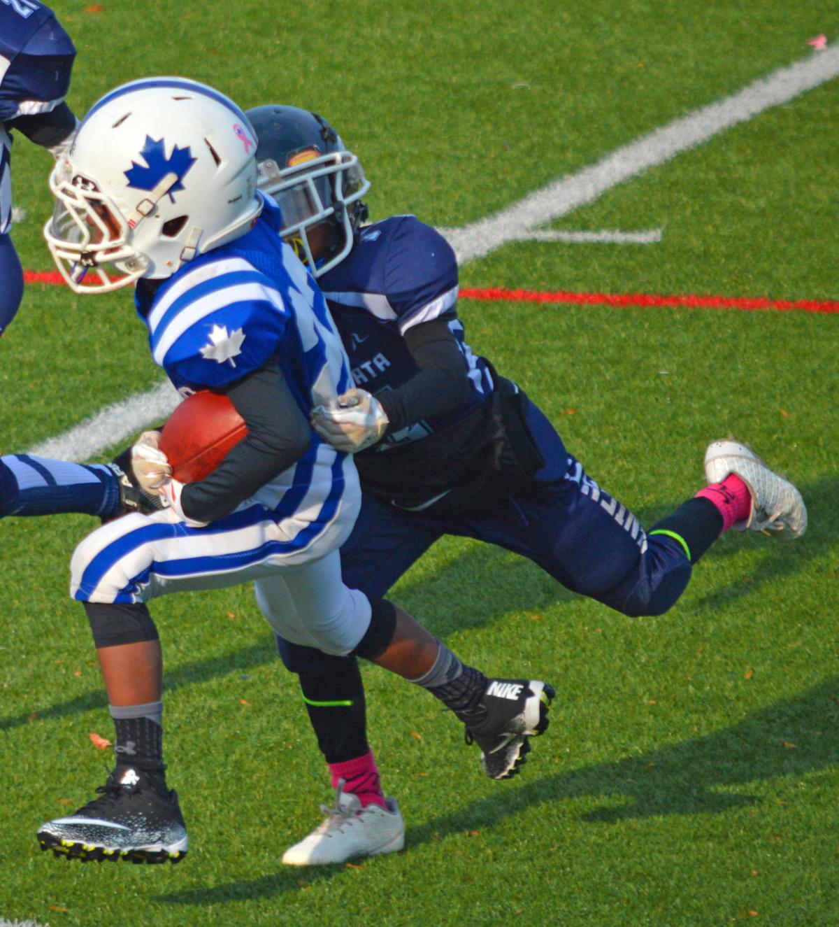 La Plata Blue Knights 8U football finishes second in state  Briefs