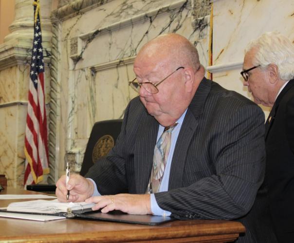 Clark sworn in as new delegate | Local News | somdnews.com