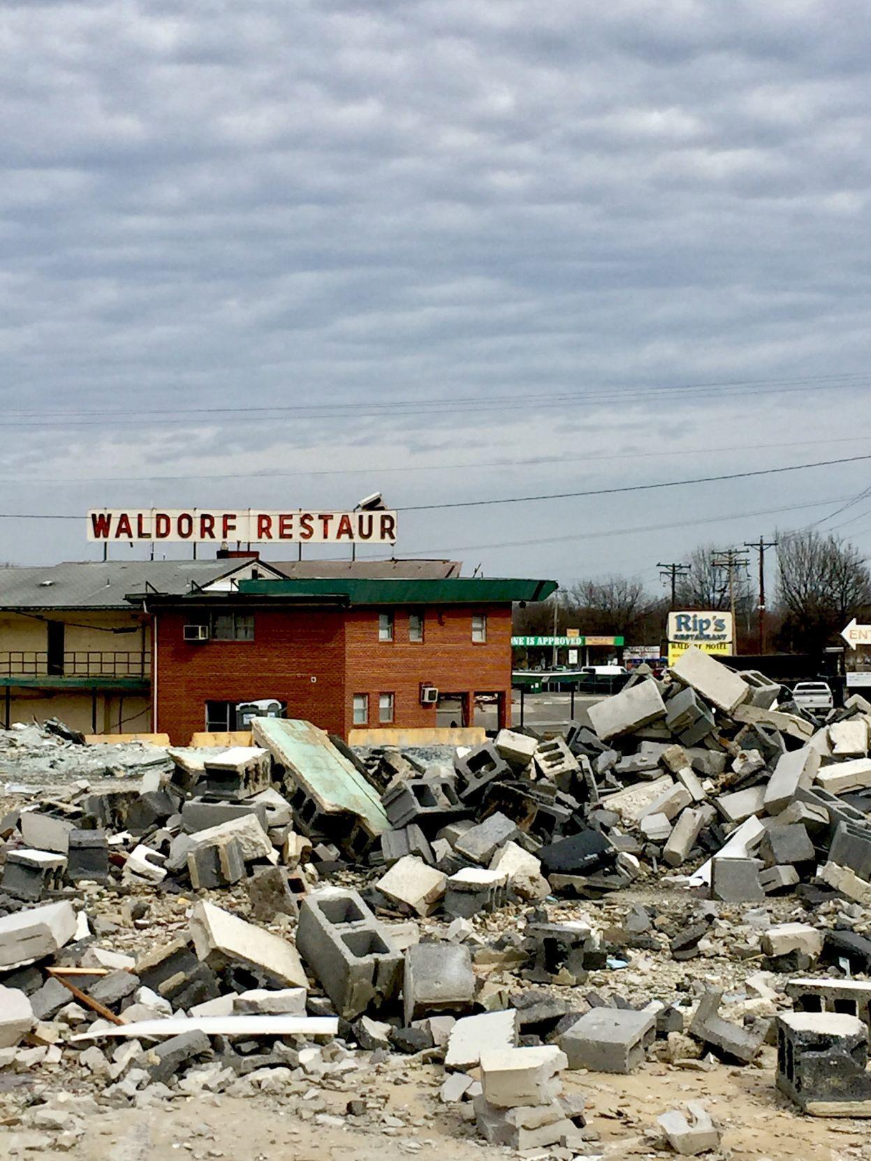 Demolition Begins On Old Waldorf Restaurant, Motel | Local News