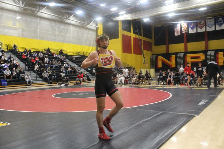 North Point senior wrestler reaches milestone High School