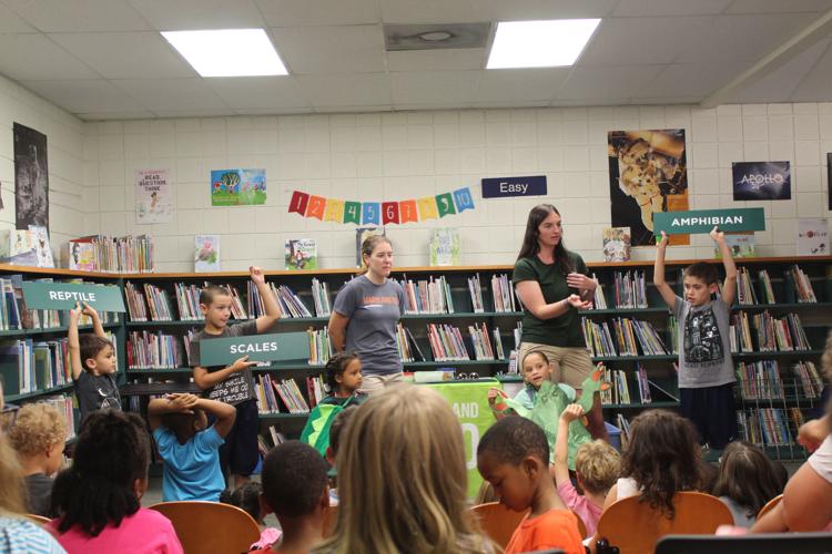 Maryland Zoo representatives bring unique animal discovery program to