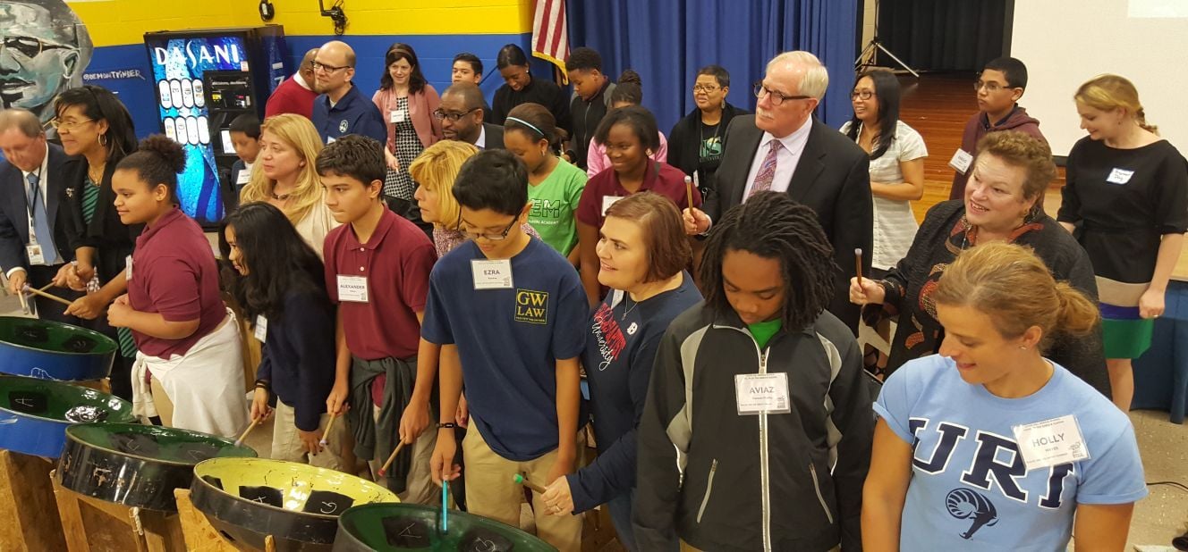 New arts integration pilot program announced at Oxon Hill Middle School