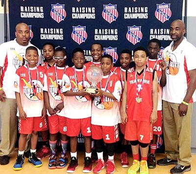 Team Fire Elite 11 U Basketball Places Second In National