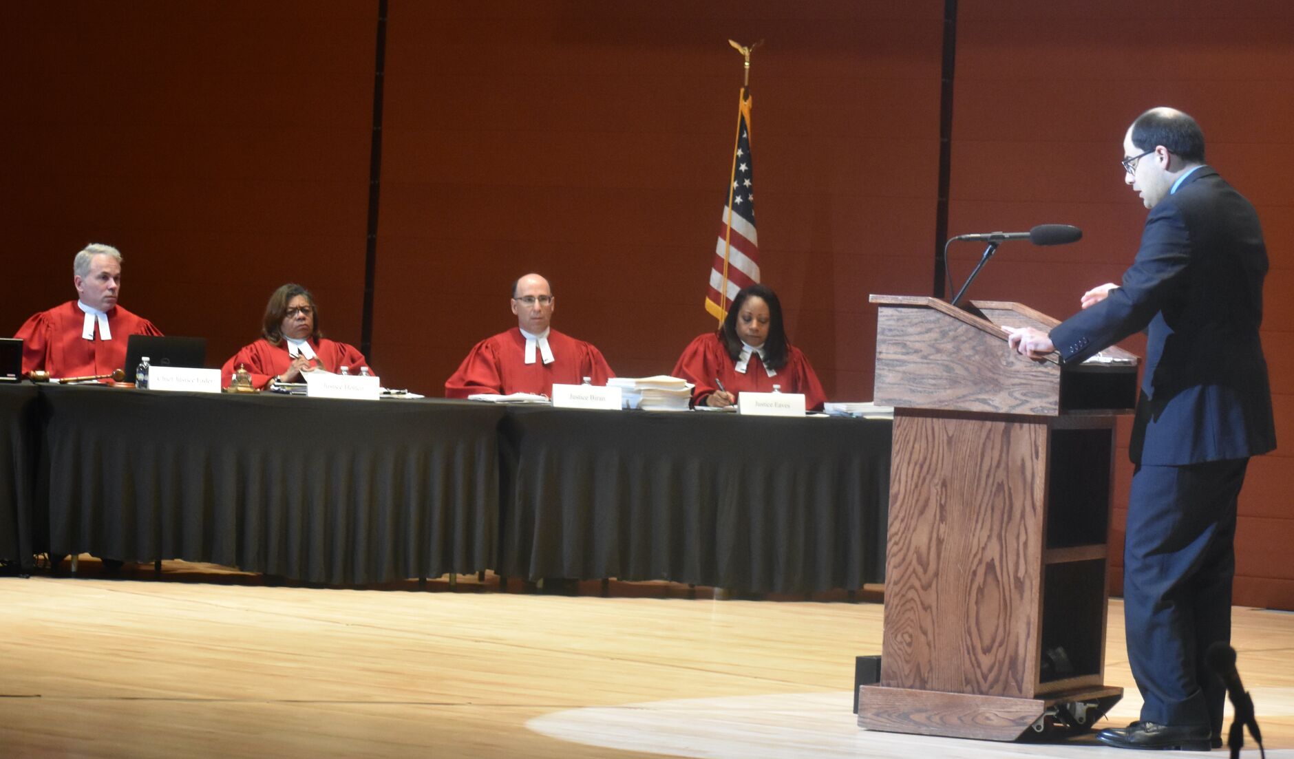 Maryland Supreme Court Justices hear cases at college Local News