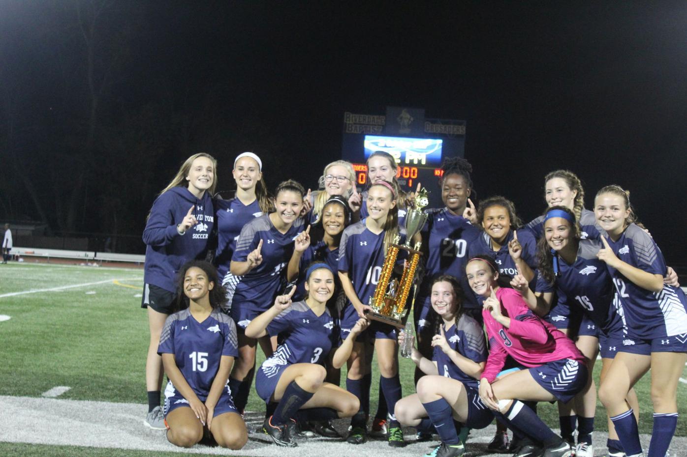 Calverton girls soccer tops Rockbridge in penalty kicks for second