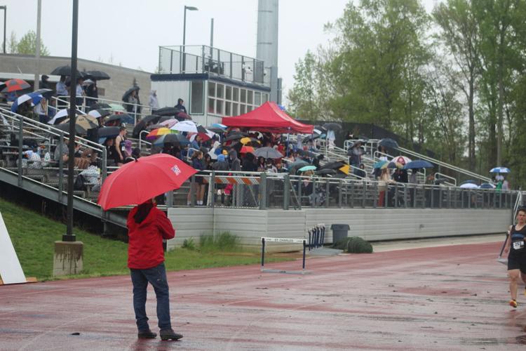 Huntingtown, Northern track teams clash at St. Charles High School