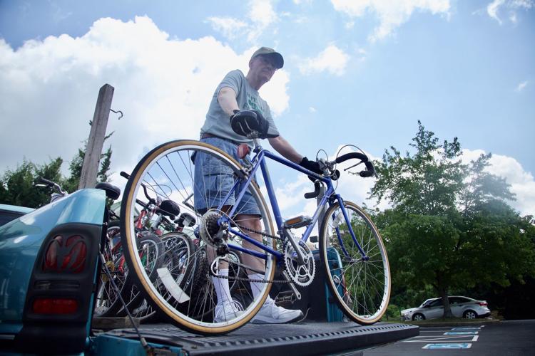 Through donated bikes parole and probation offices connect clients
