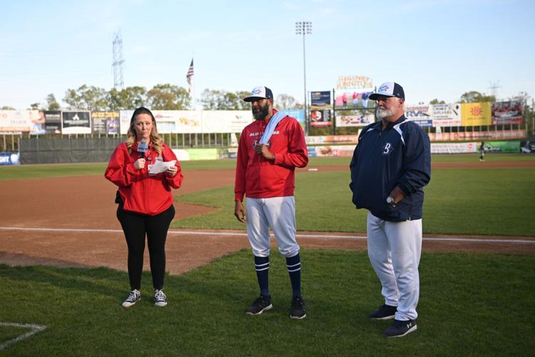 Thompson honored by Blue Crabs