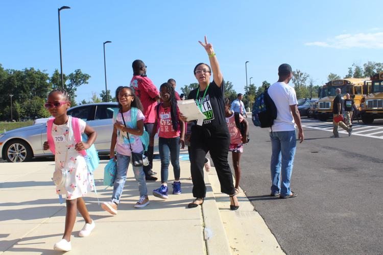 Students begin first day of school at new Billingsley Elementary ...
