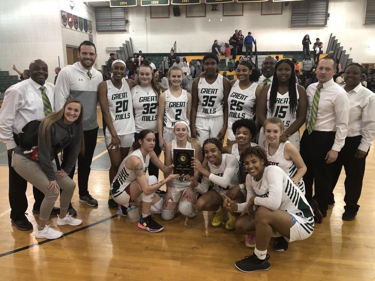 Great Mills Girls Basketball Edges North Point To Claim 3a South Region I Championship News Somdnews Com