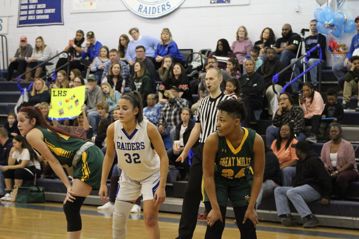 Great Mills Girls Basketball Hangs On To Defeat Leonardtown For