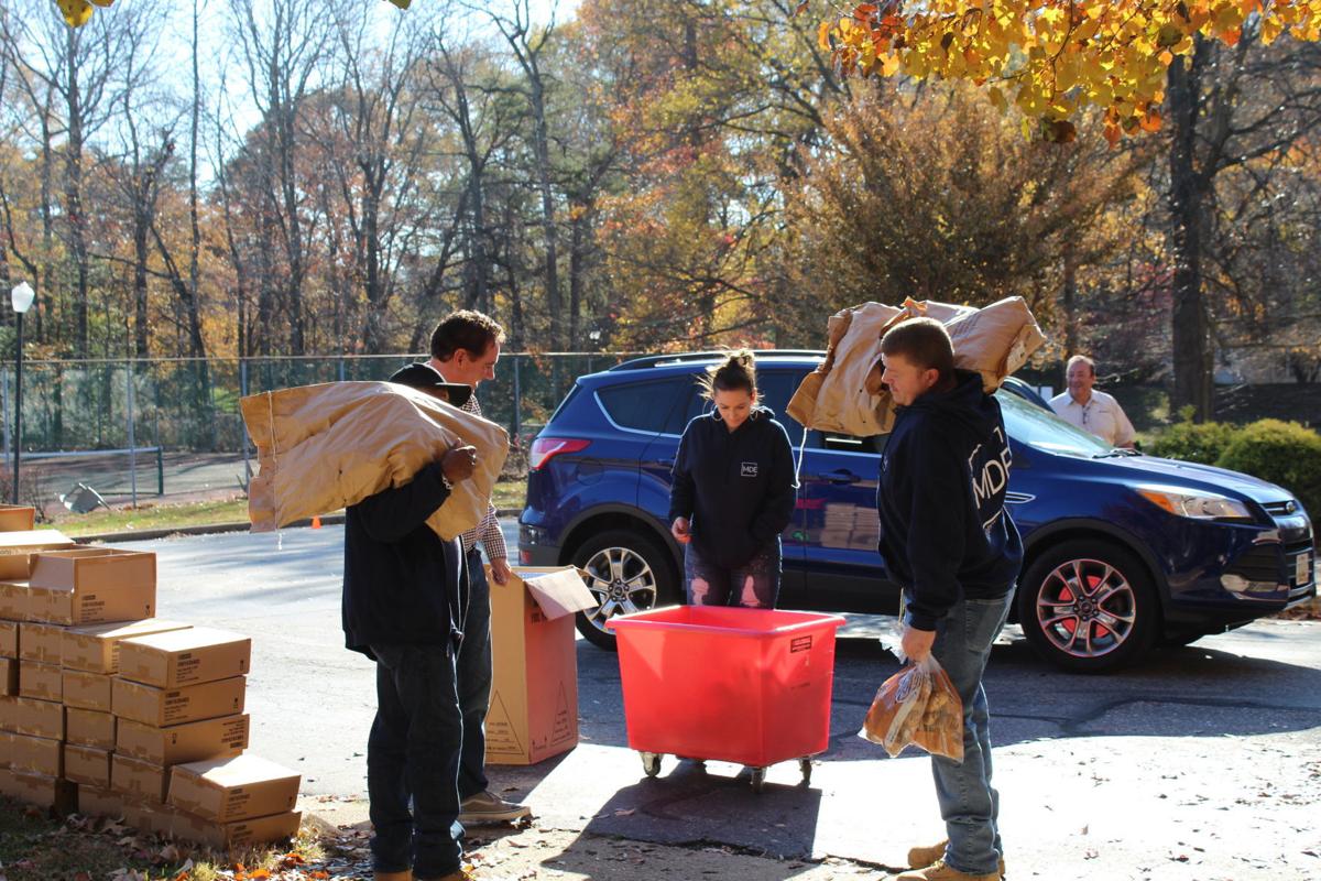 Children's Aid dishes out dinner for needy families