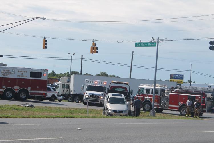 Accident on Crain Highway sends woman to hospital Breaking