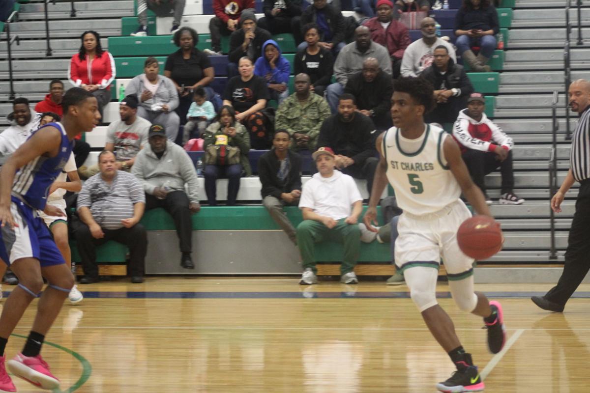St Charles Boys Basketball Rallies Past Lackey News Somdnews Com