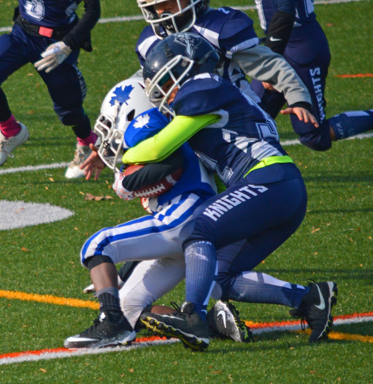 La Plata Blue Knights 8U football finishes second in state  Briefs