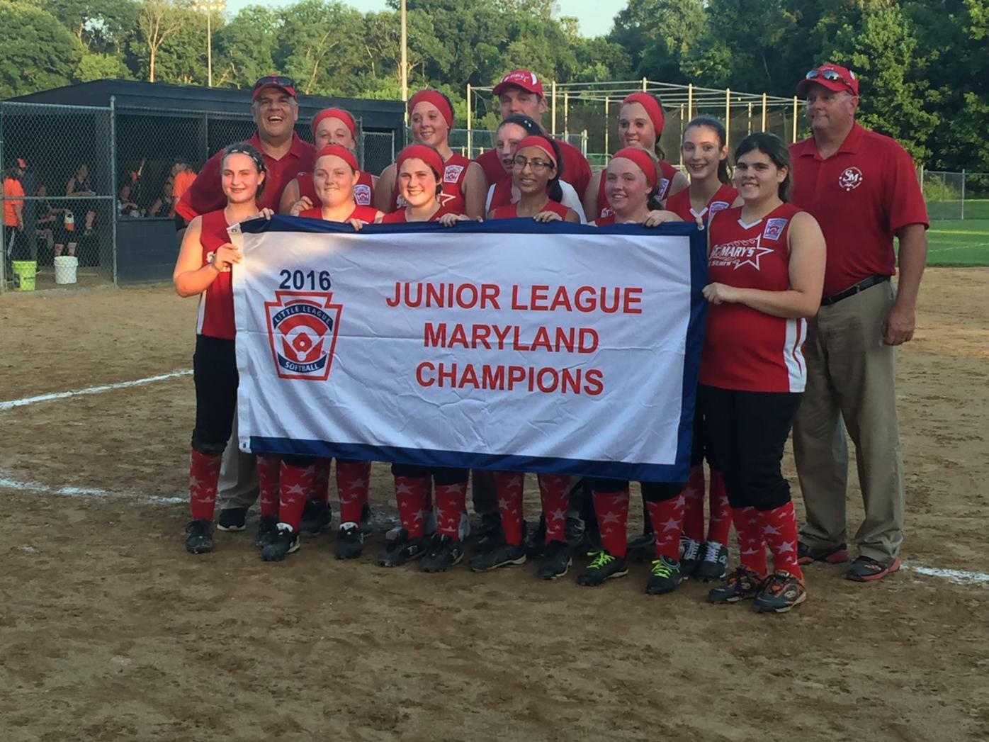 Maryland District 1 Little League Softball championship photos