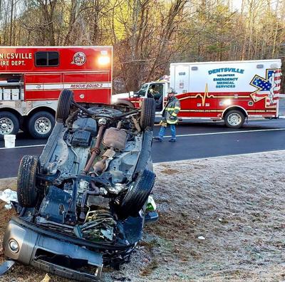 two accident mechanicsville somdnews injured turner collided transported patients vehicles morning wednesday early market road were