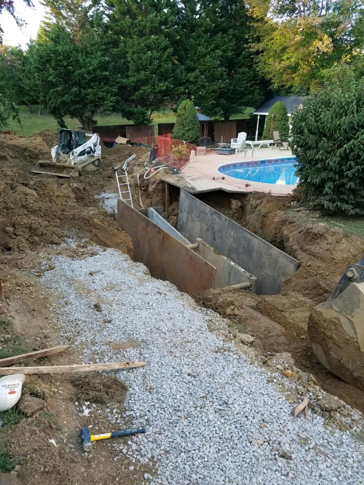 Sinkhole repair nearing completion Spotlight