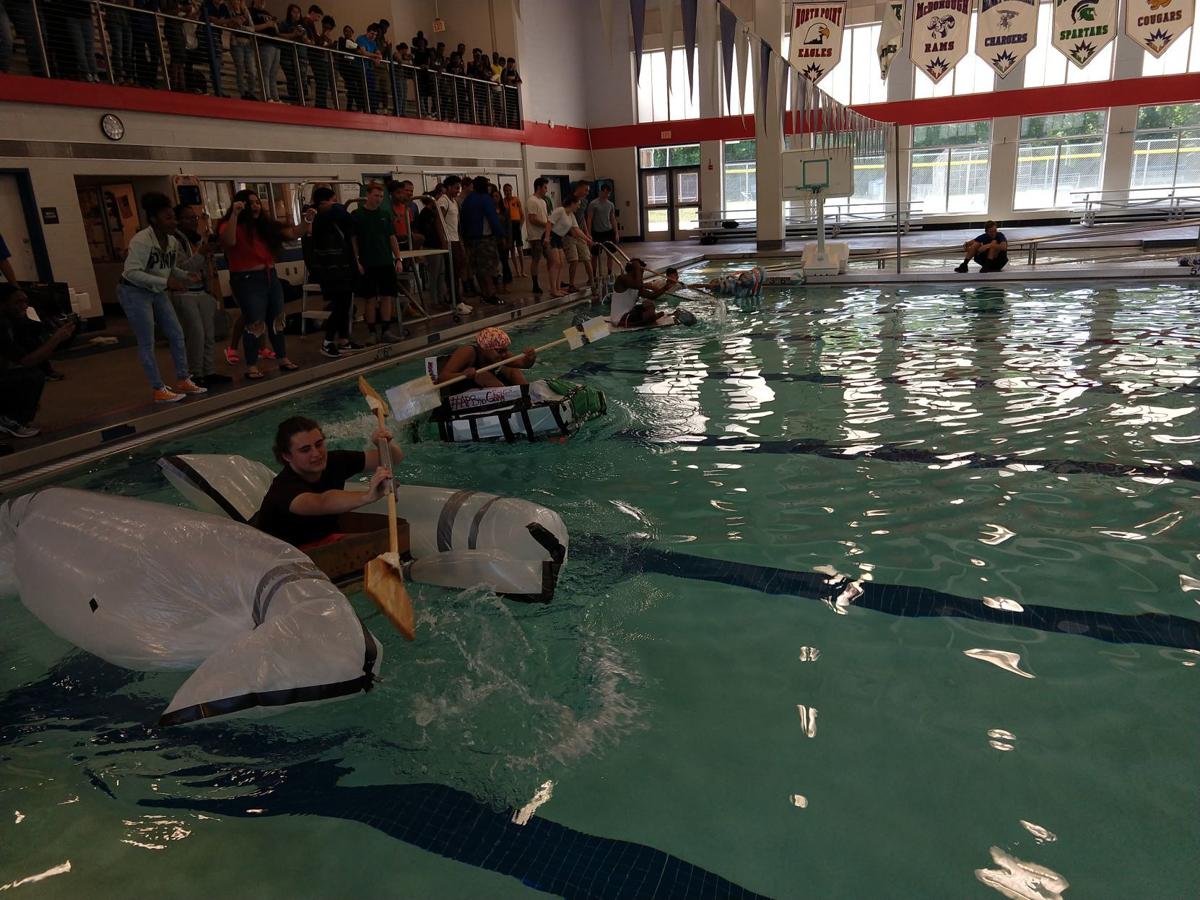 Lackey teams float boats in recycled regatta Local News