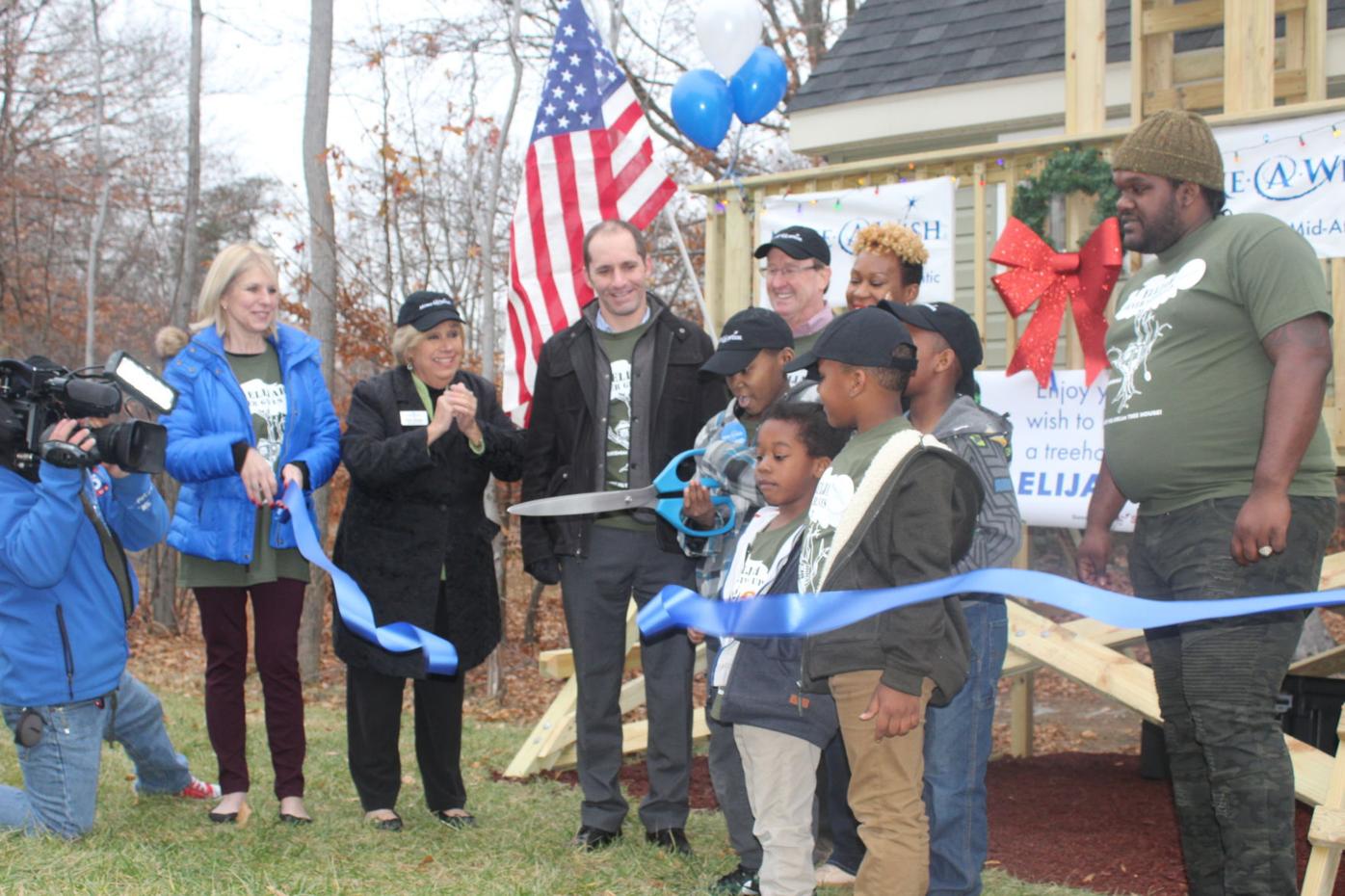 10 Year Old Cancer Survivor Wish Comes True With Tree House Spotlight Somdnews Com