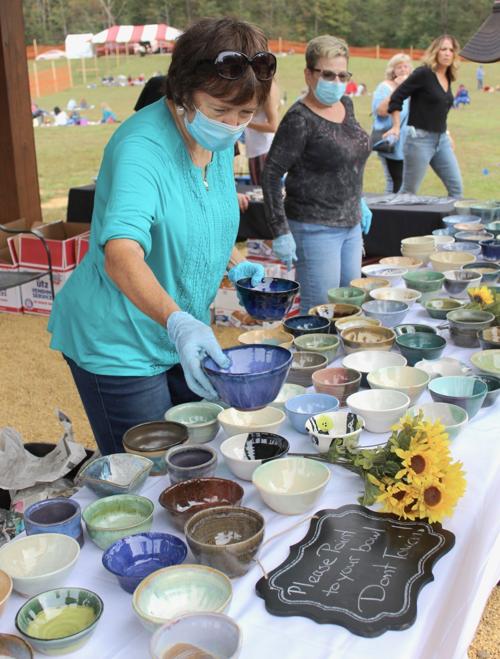 Empty Bowl fundraiser