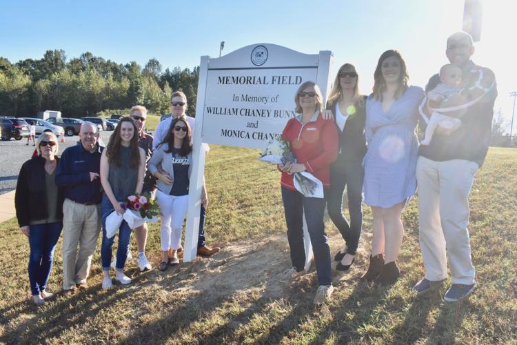 The Calverton School dedicates field to Bunn, Chaney Spotlight