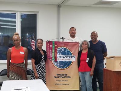 Toastmasters installs officers