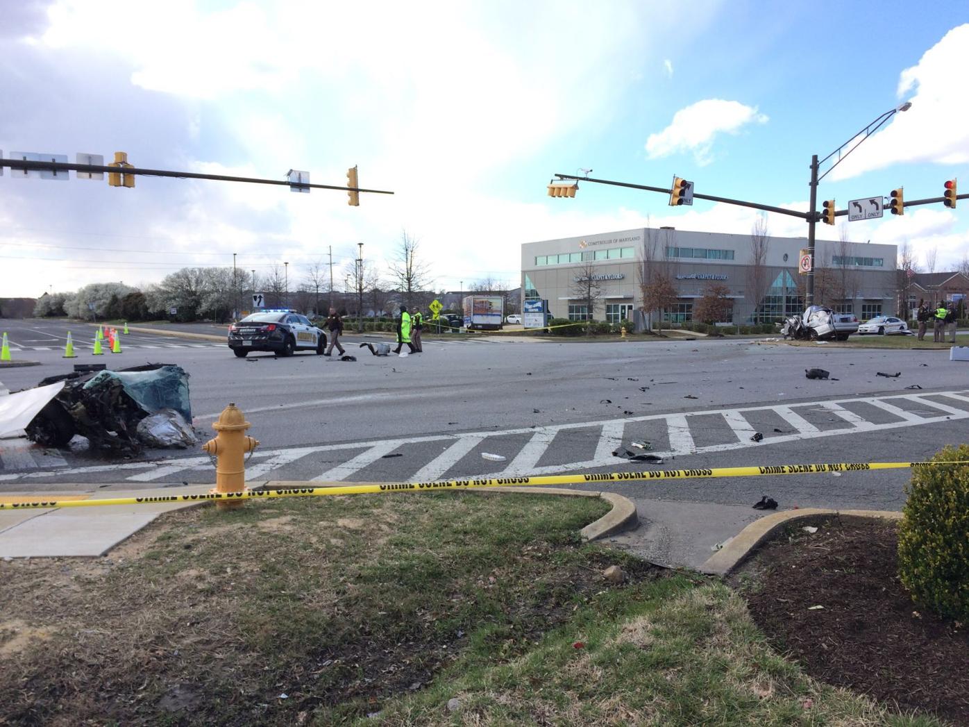 Two dead in Waldorf crash, one critically injured Breaking