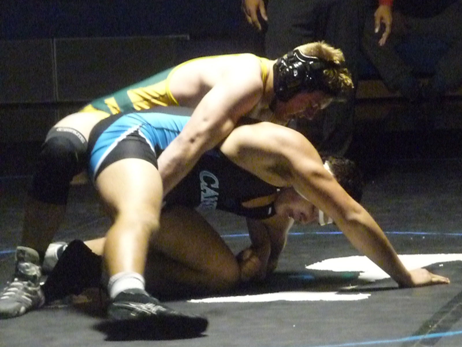 Chopticon, Great Mills wrestling lose to Huntingtown at 3A South