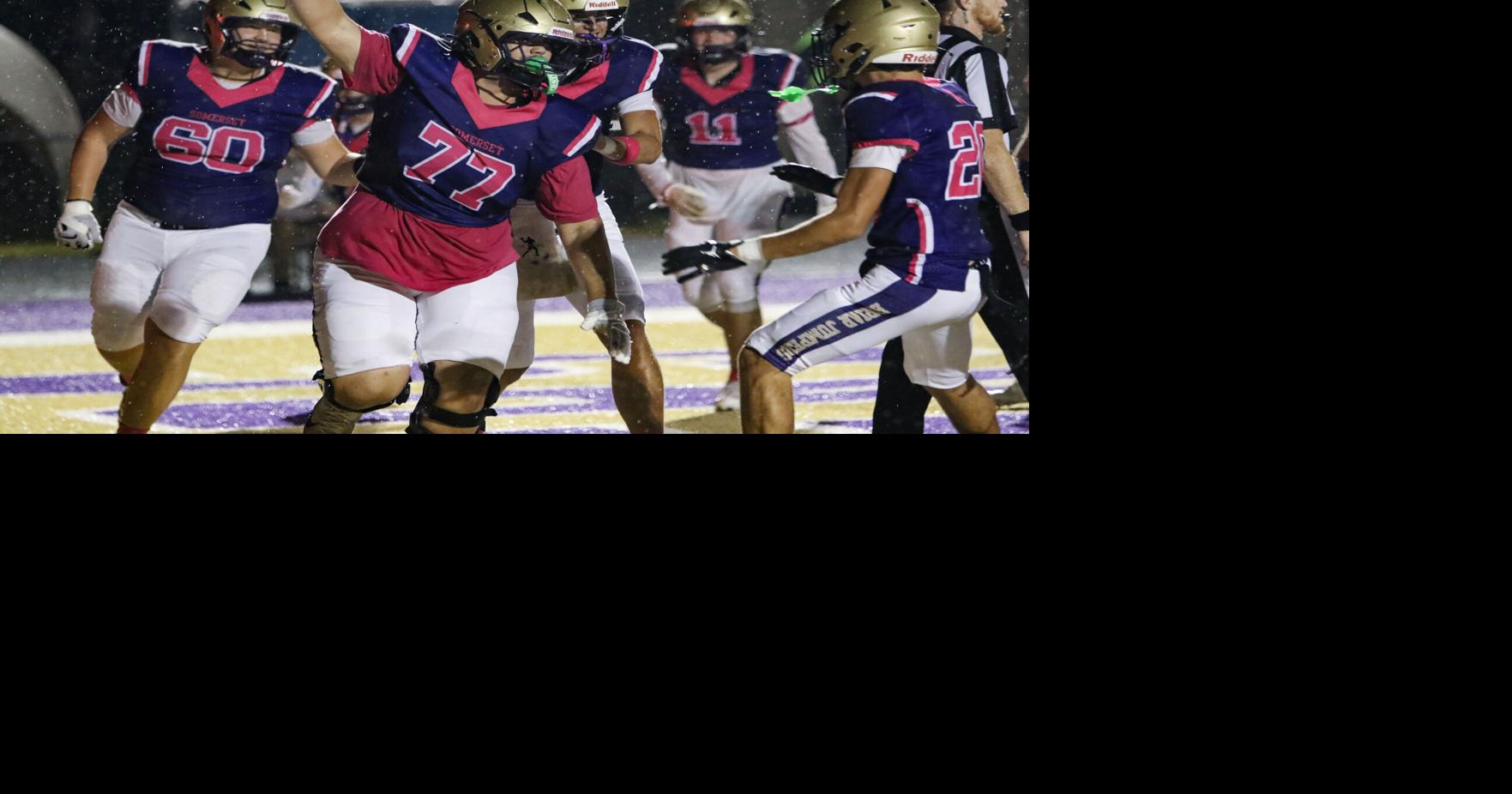 Somerset crushes Clinton on rainy Friday night