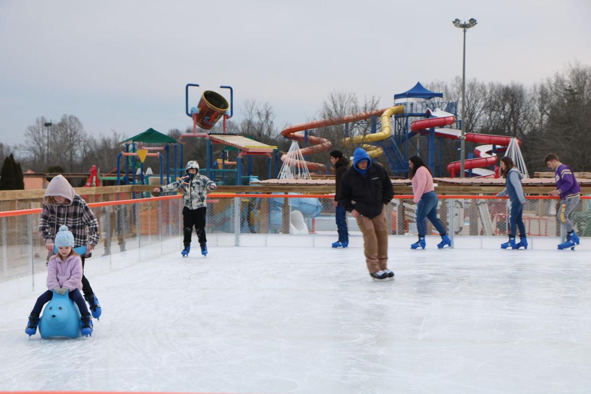 Tiki&rsquo;s Winter Wonderland ice rink opens at water park | News 