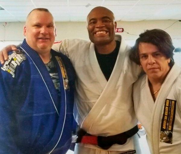 Forrest Griffin recieves his BJJ Black belt