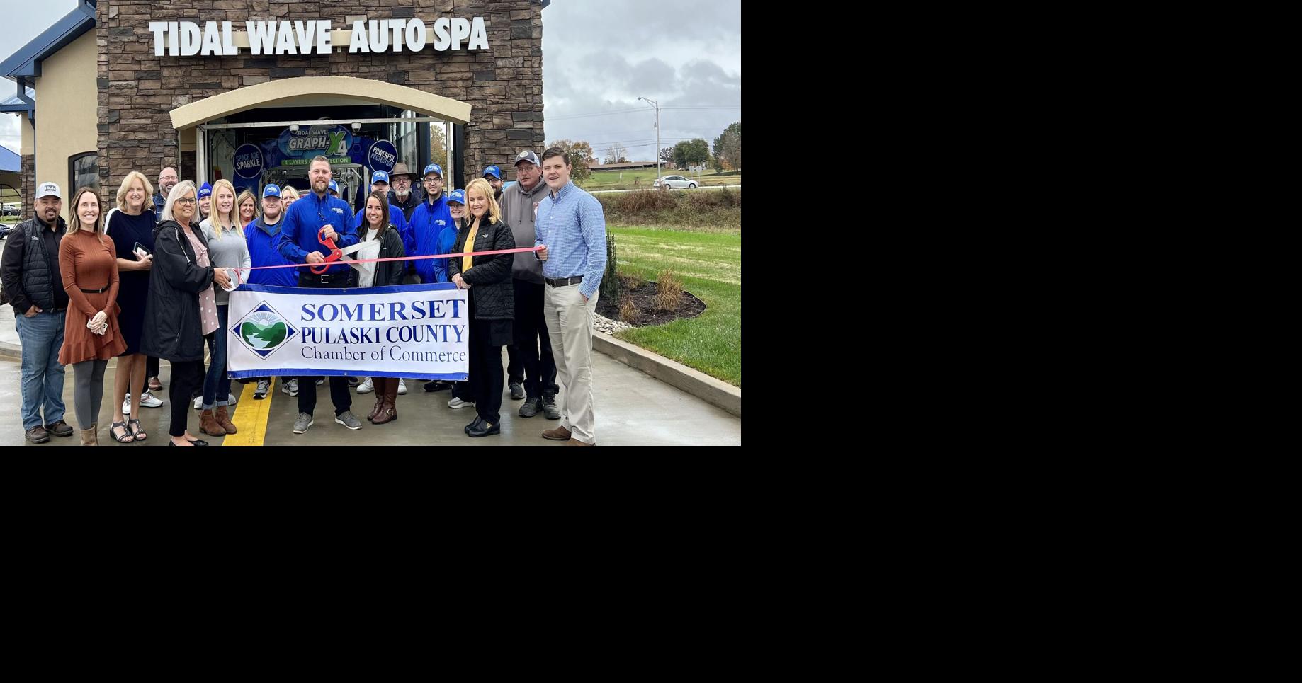 CHAMBER RIBBON CUTTING: Tidal Wave Auto Spa | Community | somerset ...