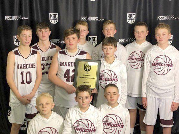 Northern Middle School 7th Graders Win 12th Region Tourney