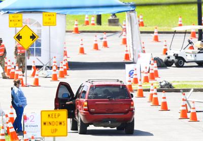 Somerset Sees First Day Of Drive Thru Covid 19 Testing Covid 19 Somerset Kentucky Com
